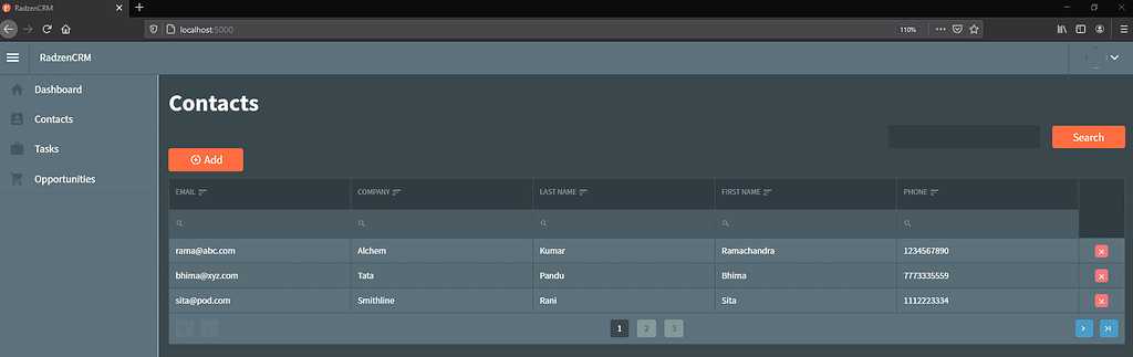 Possible Bug - Search Box for Radzen Grid fails to search existing ...