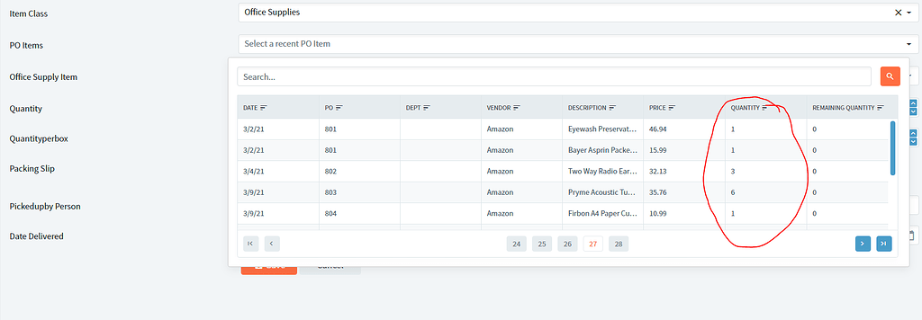 Setting a default based on a drop menu item - Angular - Radzen