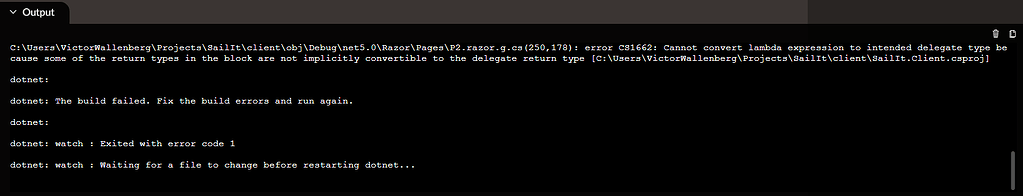Strange error when running - Blazor WebAssembly - Radzen