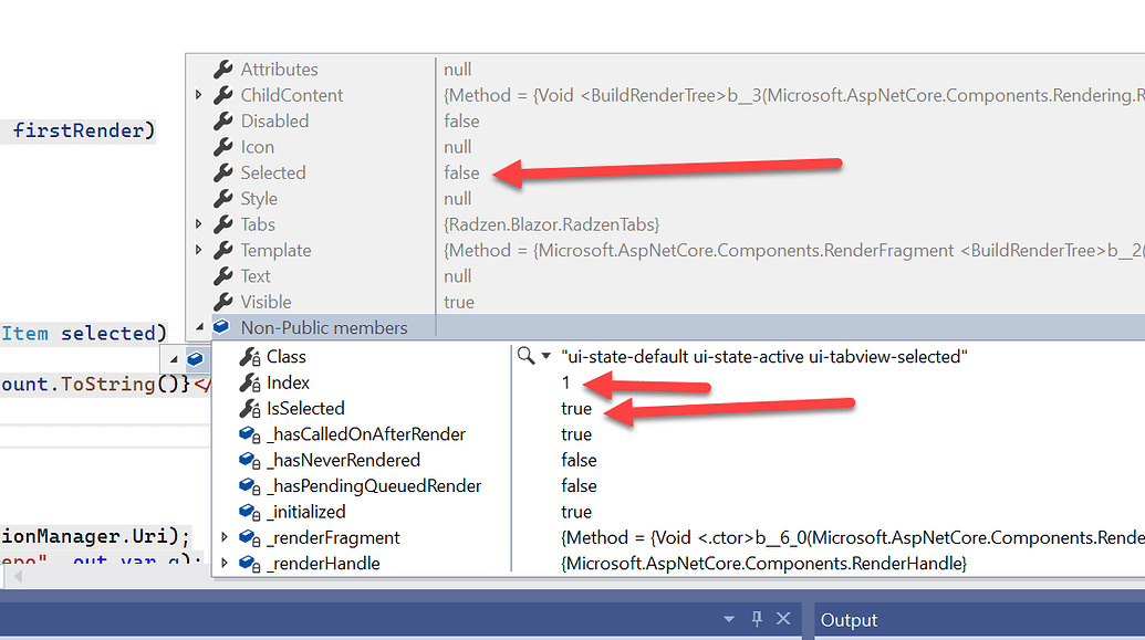 Tab Selected is not correct - Radzen.Blazor Components - Radzen