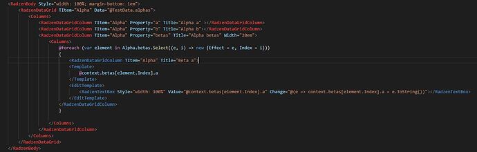 Dynamic column width HTML
