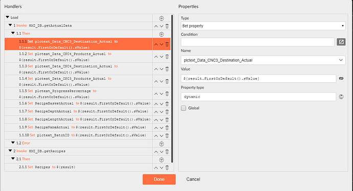 Reading multiple values with one invoke - Blazor Server - Radzen