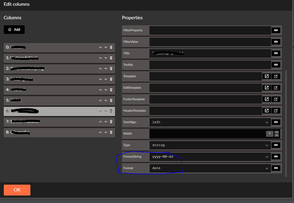 Grid column format Date doesn't work - Angular - Radzen
