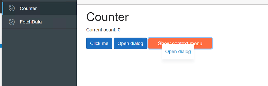 Bug - Opening dialogs from context menu causes issues to the ...