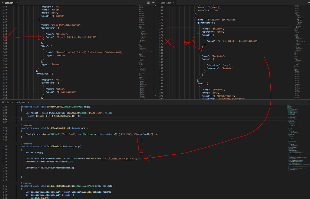 Blazor: Query Builder changes Lambda to String - Radzen