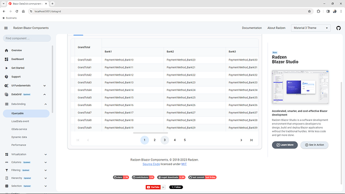Issue on Composite Column with dynamic data - Radzen.Blazor Components ...