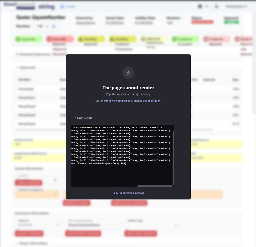Error for Dropdown in IDE - Radzen Blazor Studio - Radzen