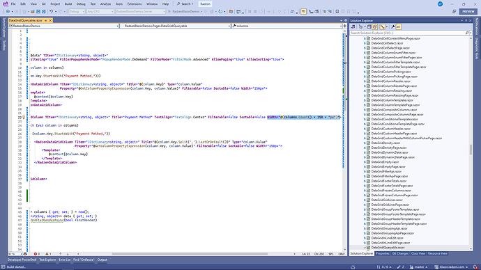 Issue on Composite Column with dynamic data - Radzen.Blazor Components ...