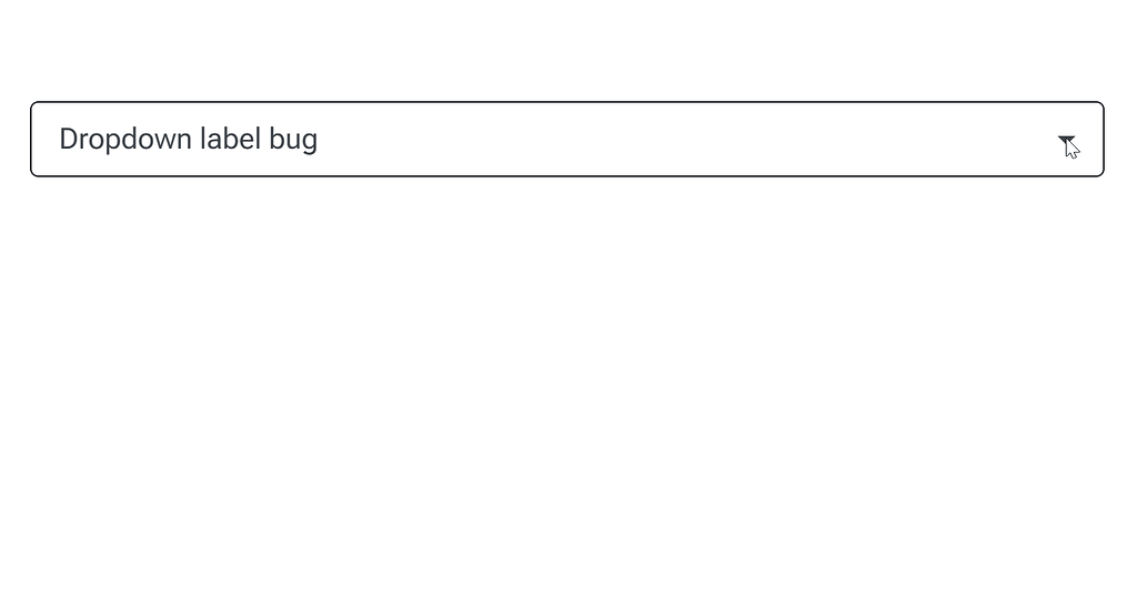 Bug- form field dropdown label movement - Radzen.Blazor Components - Radzen