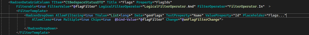 Issue with LogicalFilterOperator.And while filtering with multi select ...