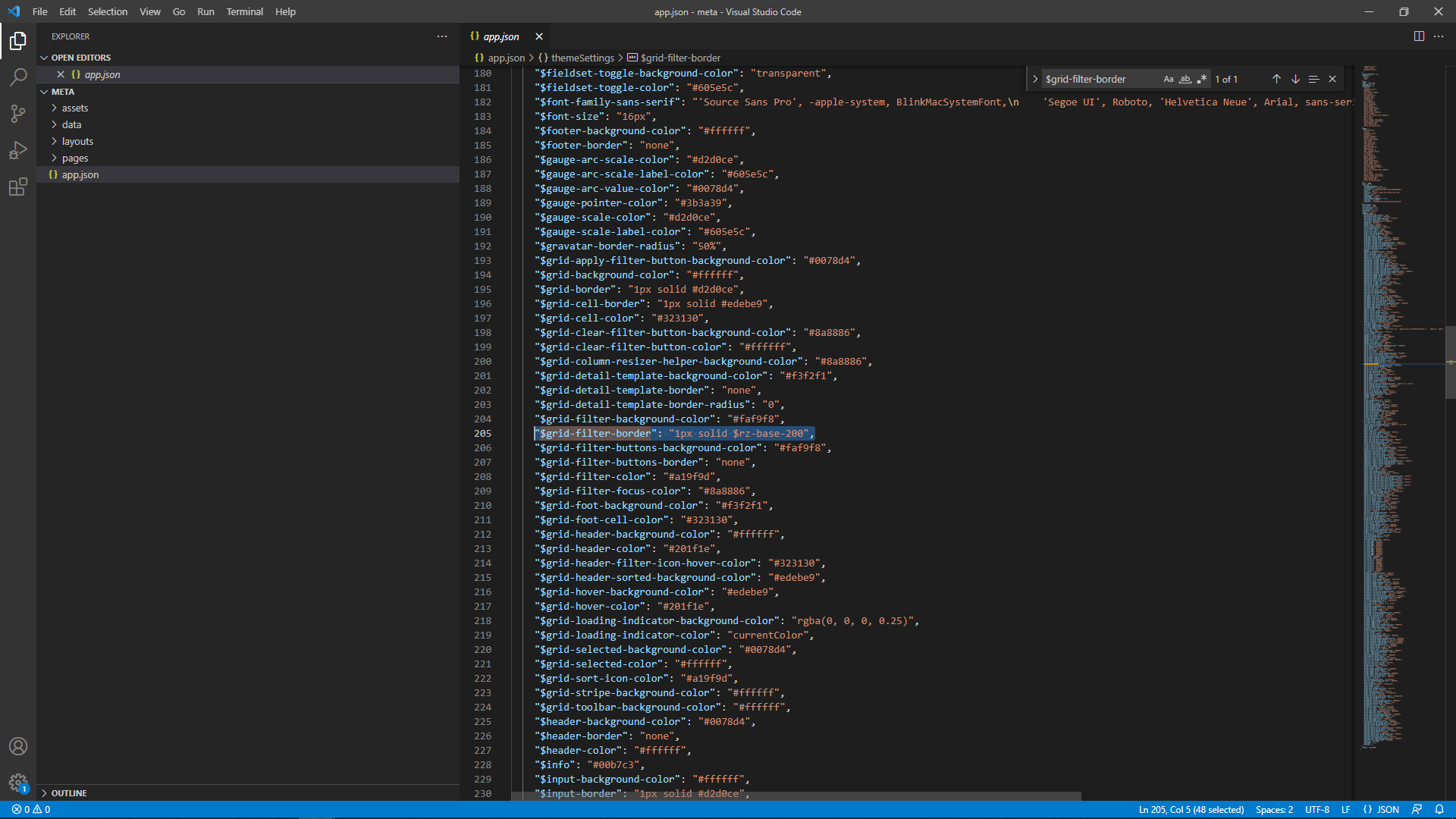 Problem with Fluent theme customized - Blazor Server - Radzen