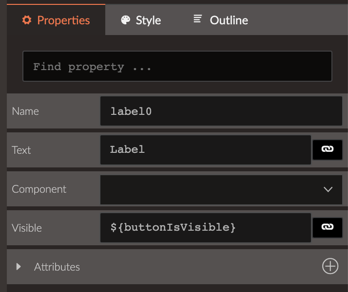 Visibility Button Blazor Server Radzen