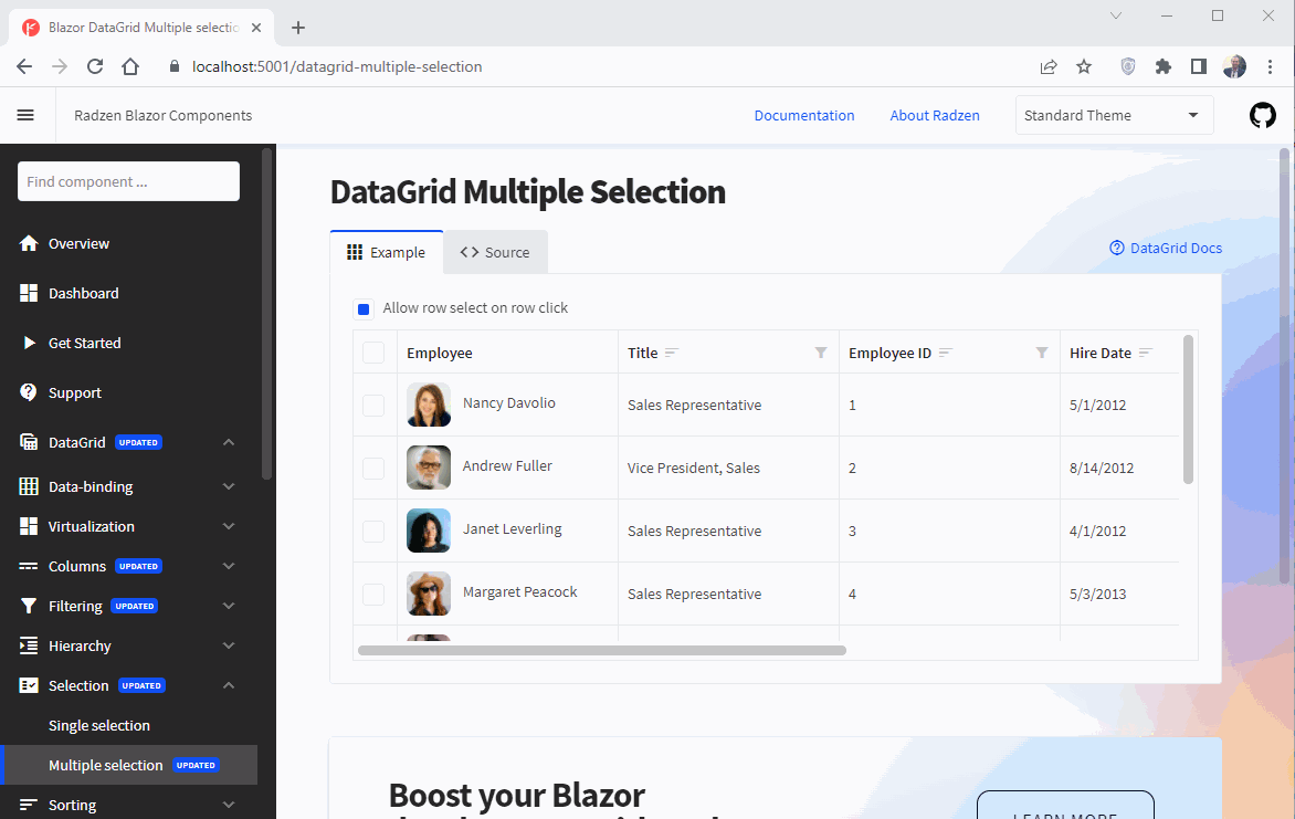 datagrid-multiselect