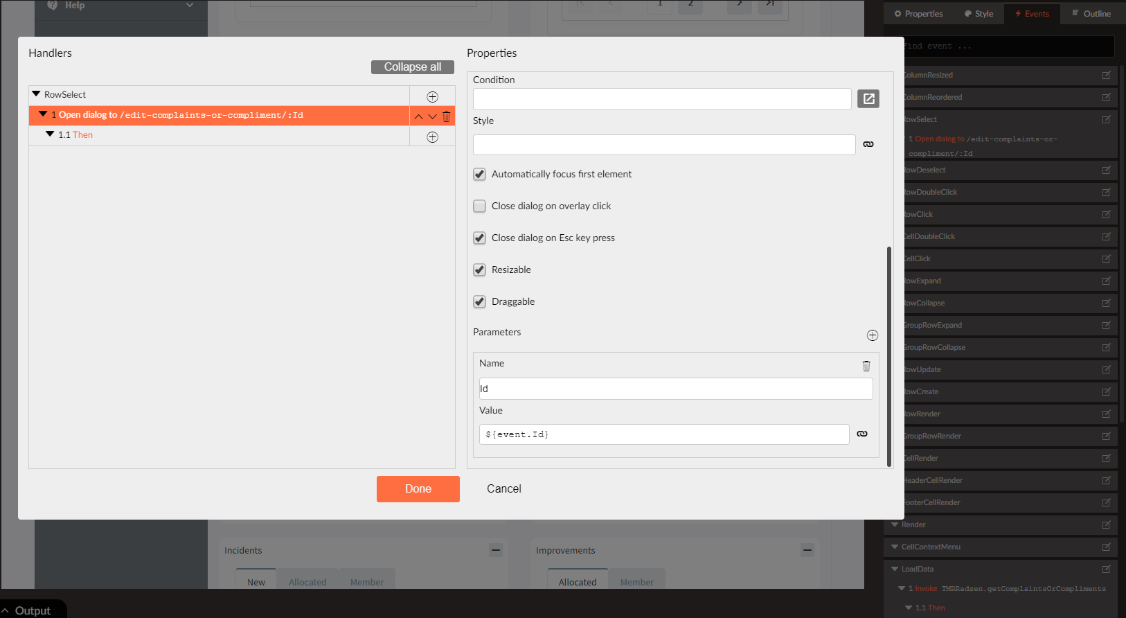 Datagrid Selectable Page Sizes Radzen Ide Blazor Server Side Radzen