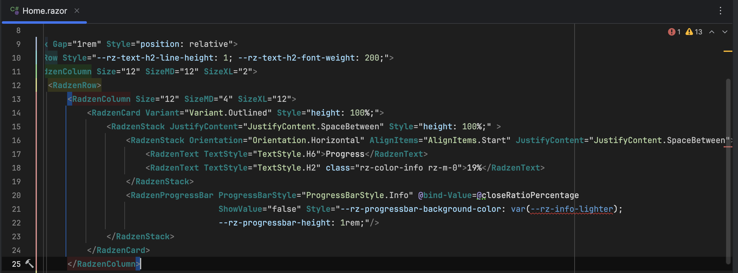Radzen Blazor Components CSS problems - Radzen.Blazor Components - Radzen