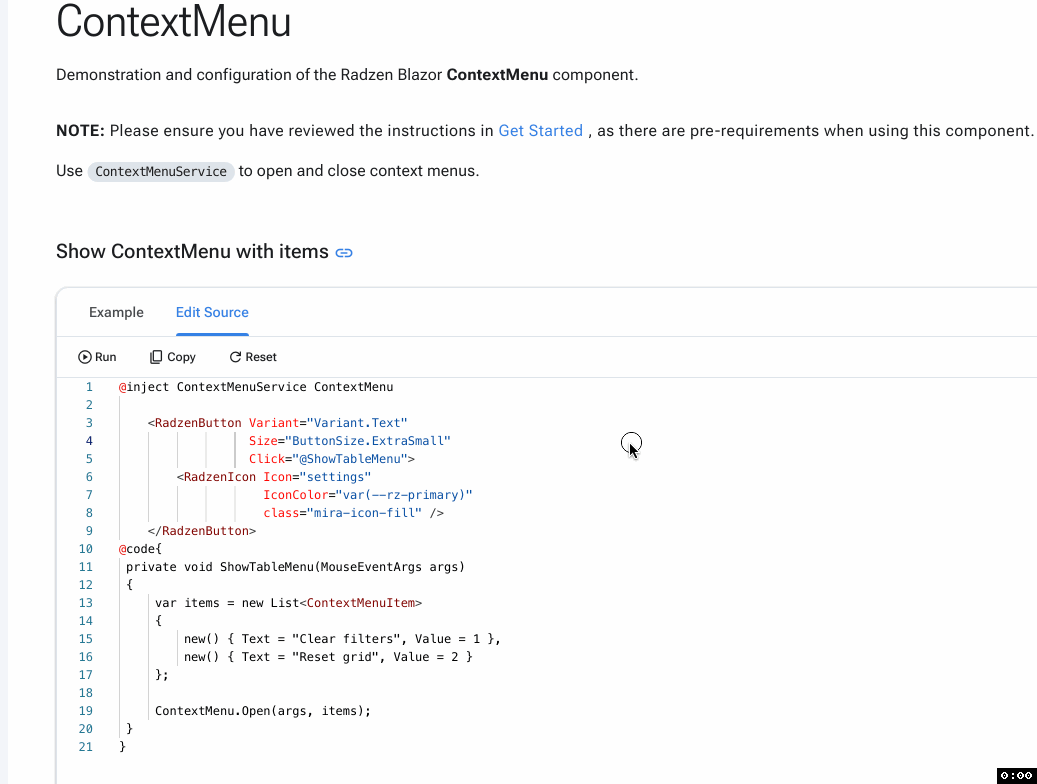 context-menu