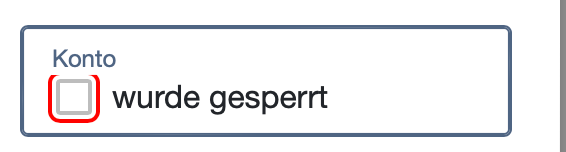 checkbox