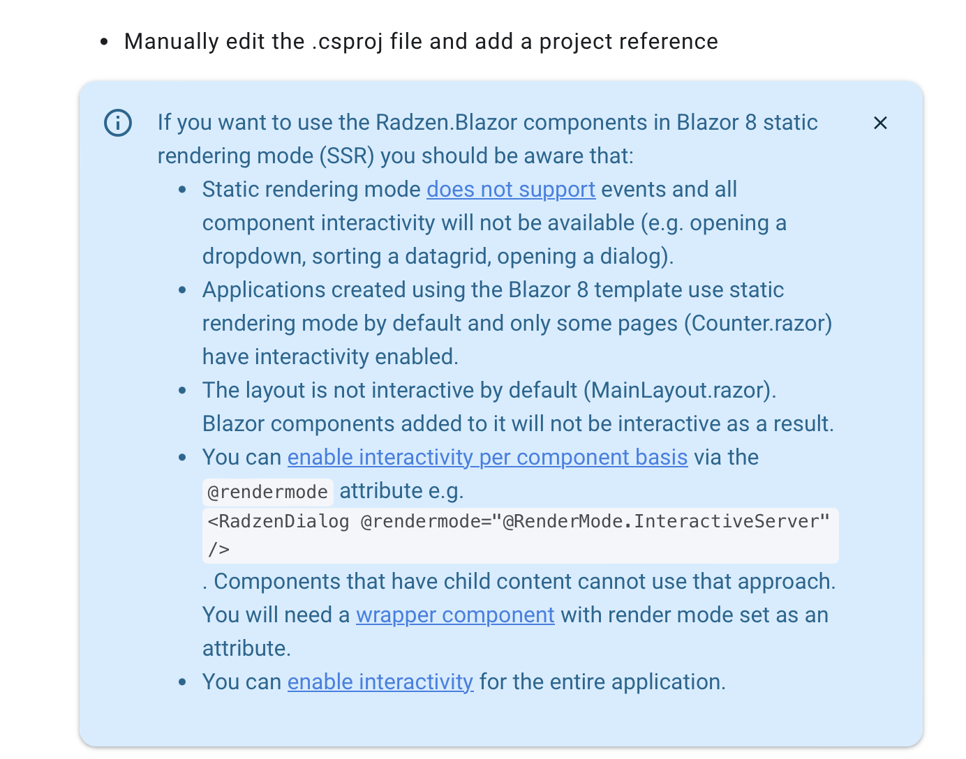 Button tooltip does not work radzen blazor components radzen
